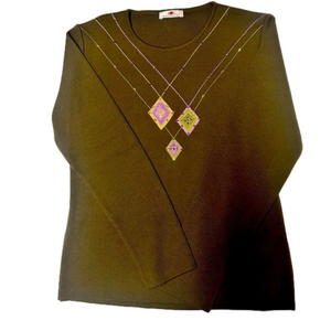 Maglificio embellished sweater.